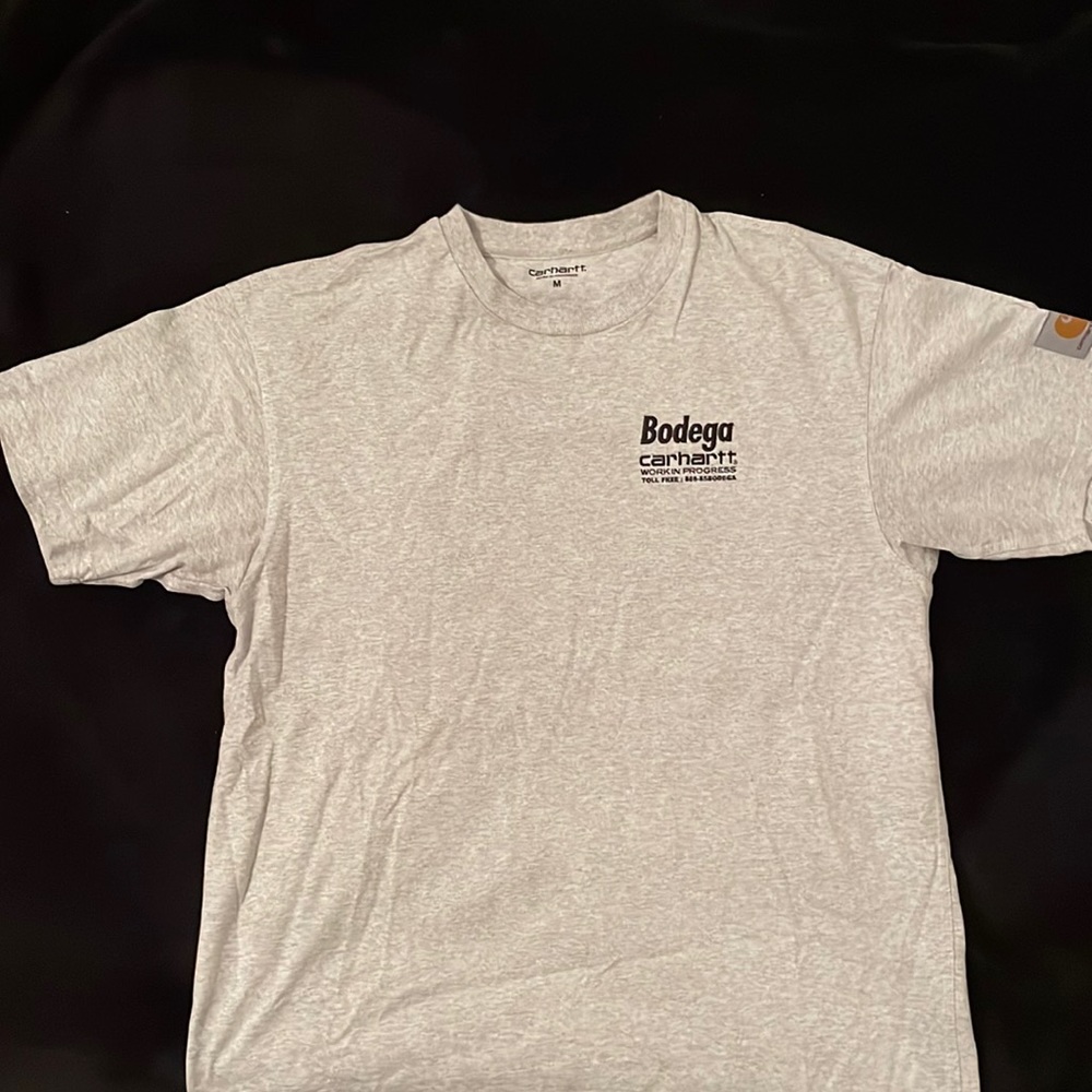 Grey Bodega Carhartt tshirt. Barely worn size medium